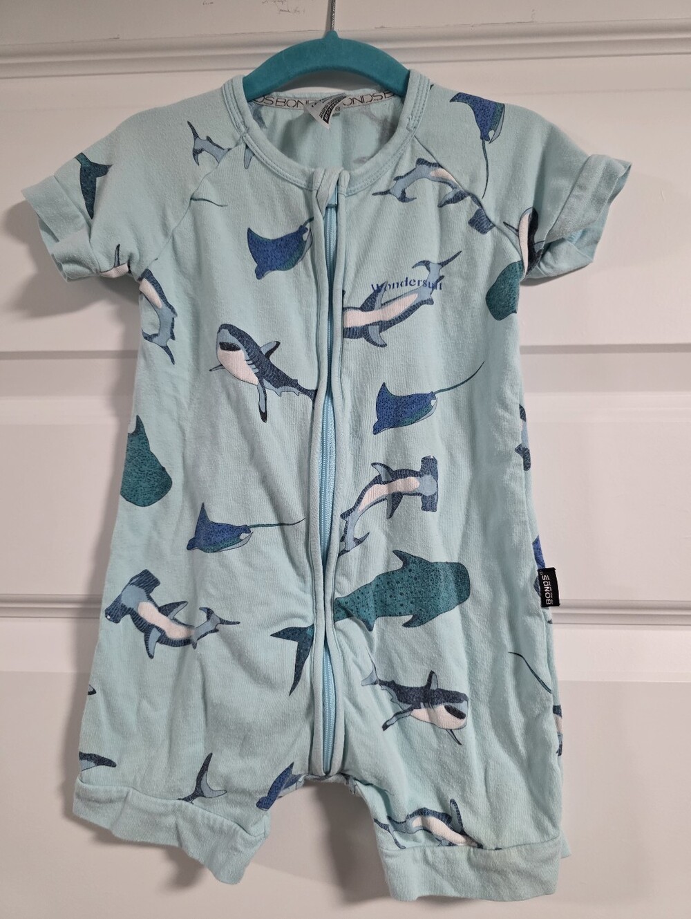 Bonds Underway Sea Creature Shortie Wondersuit